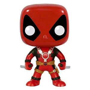 اسباب بازی اکشن فیگور 9 سانتی فانکو پاپ ددپول با شمشیر مدل Funko POP - Marvel - Deadpool - Bobble Head _اسباب بازی اکشن فیگور